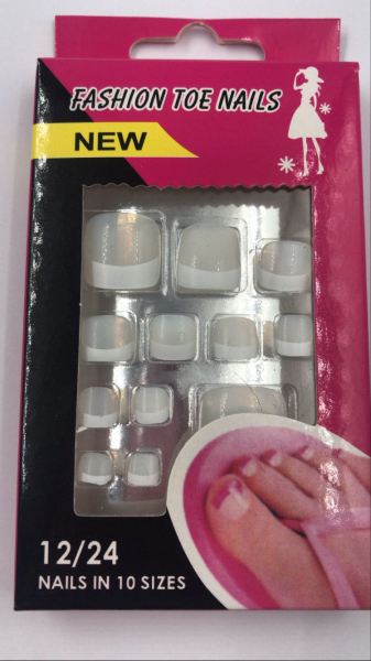 Fashion toe nails اظافر اقدام